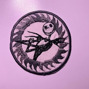 Jack skellington from nightmare before Christmas disney iron on patch